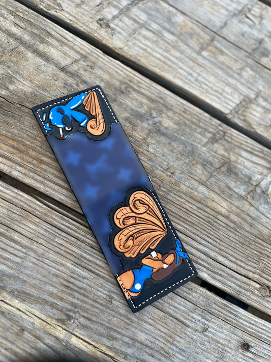 Blue money clip